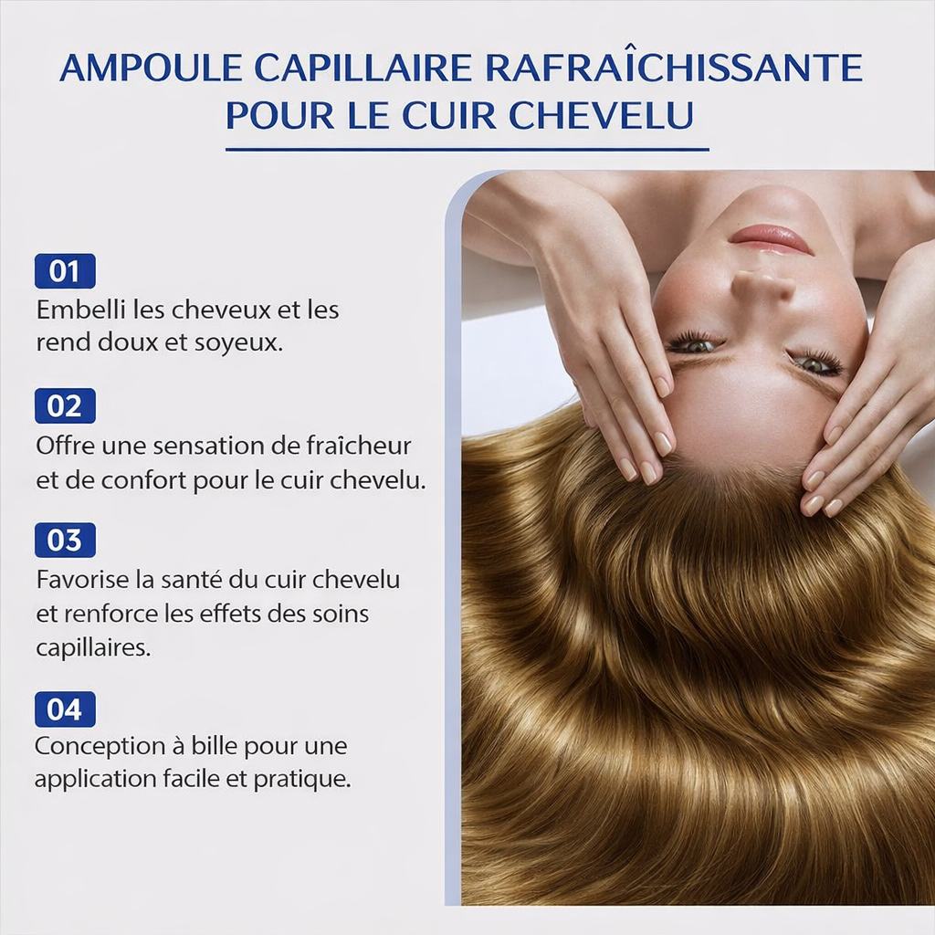 Rosemary HairGlow™ - Le roll‑on nourrissant